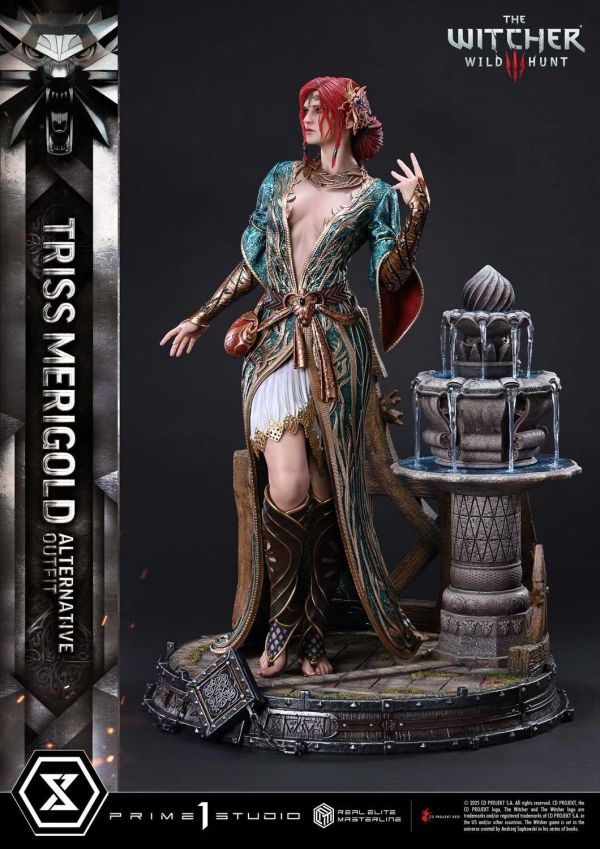 正版授權 Prime 1 Statue 1/4 巫師3 狂獵 特莉絲 DLC服裝版 