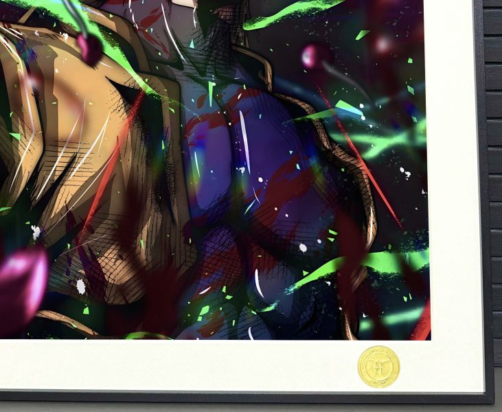 H2工作室《迪奧布蘭度》JOJO的奇妙冒險星塵鬥士裝飾畫 