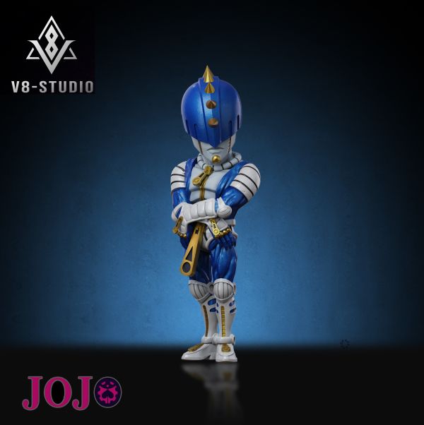 V8-STUDIO JOJO黃金之風-布姐布加拉提&替身鋼鏈手指 