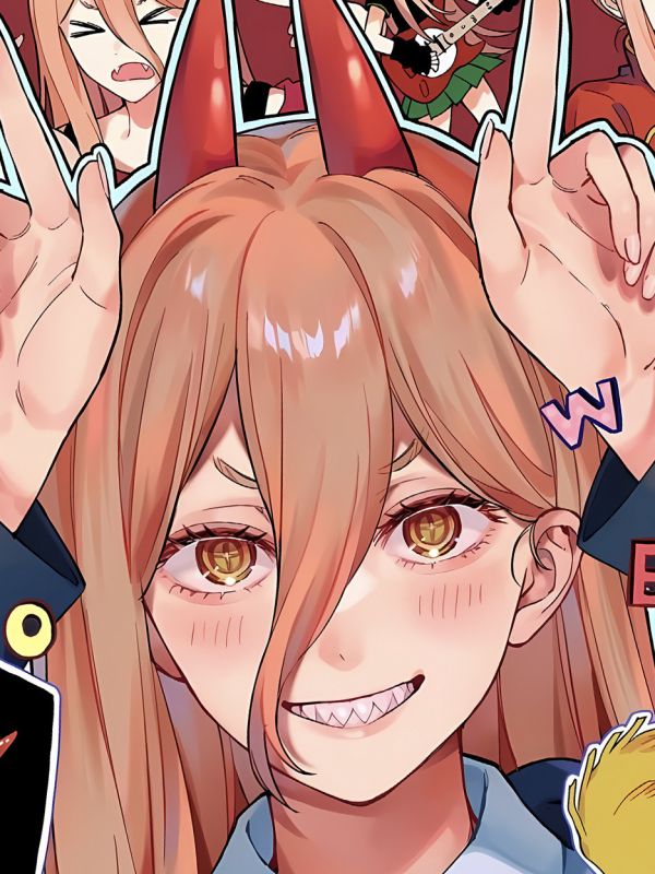 星空《百變帕瓦》電鋸人瑪奇瑪power早川秋電次蕾塞篇裝飾畫 