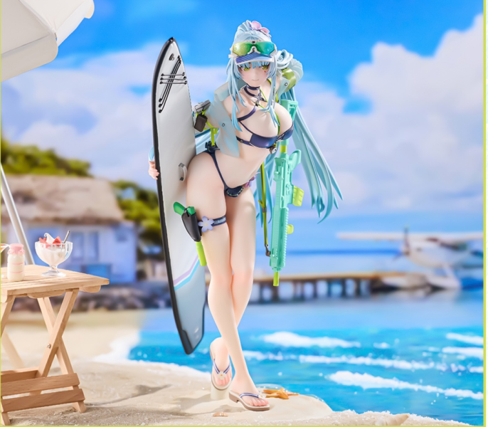 正版授權 大漫匠 Animester 1/7 少女前線2 追放 可露凱 蔚藍軌跡 
