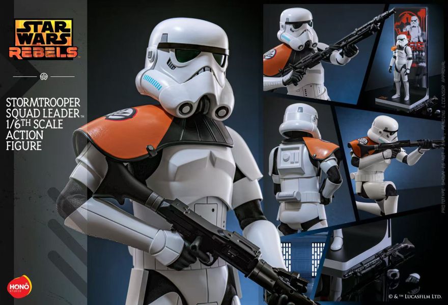 HOTTOYS HonoStudio HT 1/6《星球大戰:義軍崛起》暴風兵&暴風兵隊長 