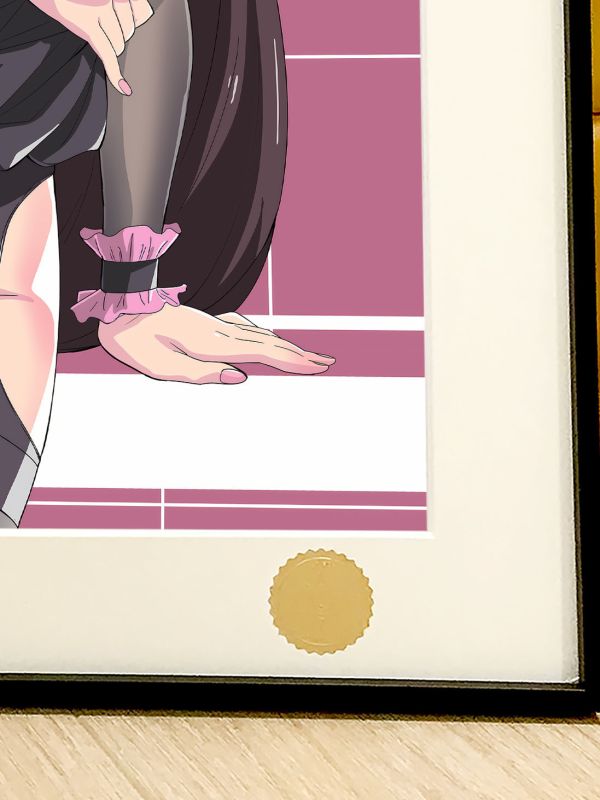 星空《誘惑蒂法》蒂法·洛克哈特最終幻想TIFA愛麗絲裝飾畫 