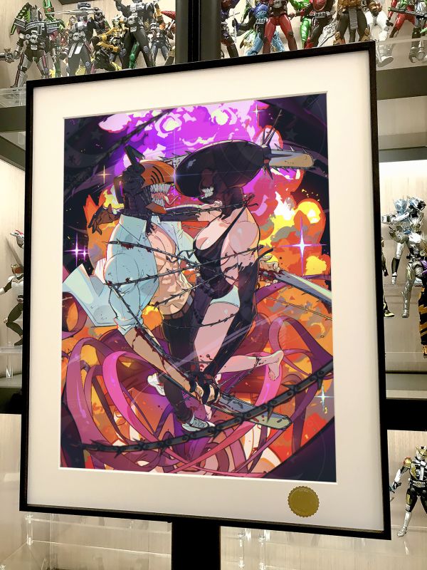 星空《bomb love》電鋸人蕾塞篇裝飾畫 