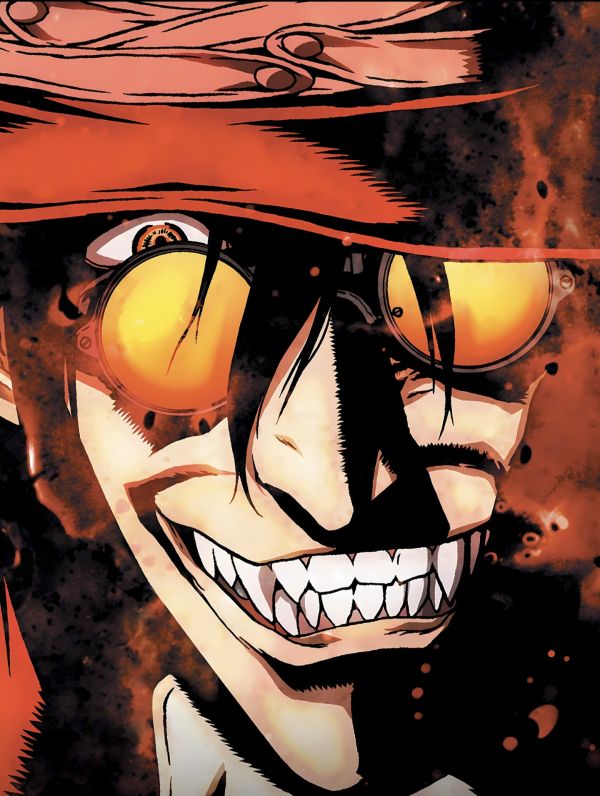 星空工作室 Hellsing 皇家國教騎士團阿卡多範海辛吸血鬼裝飾畫 
