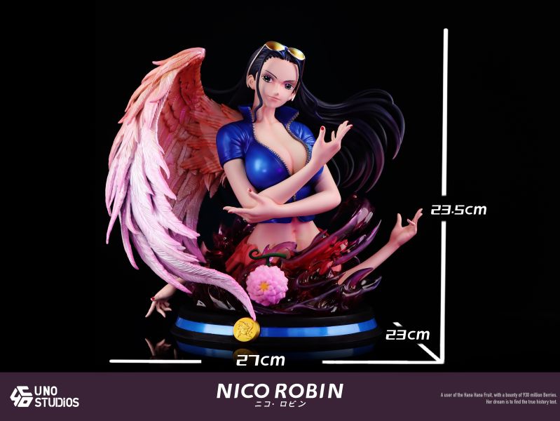 UNO工作室 海賊王 1/4 Nico羅賓桌擺件胸像 