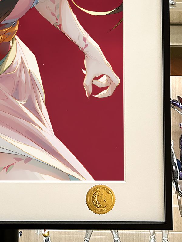 星空《鬼化彌豆子》鬼滅之刃無限城篇裝飾畫 