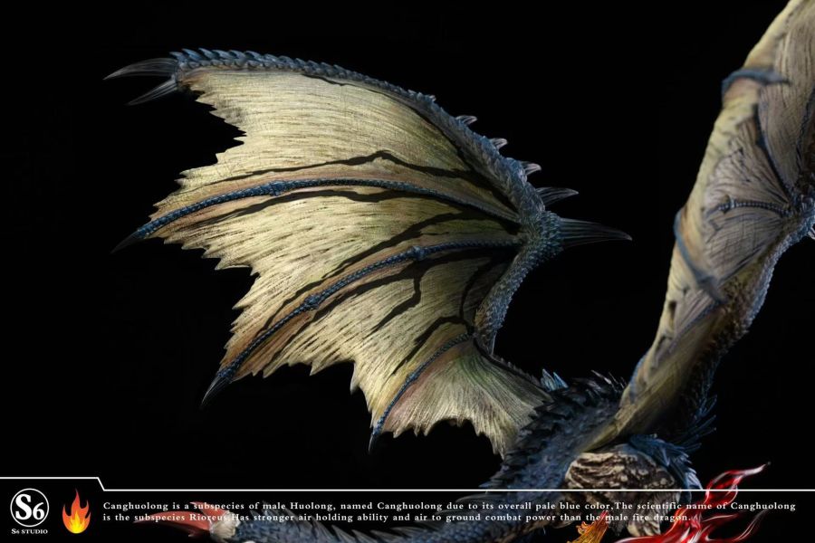 【現貨】S6工作室 怪物獵人共鳴系列（銀火龍&蒼火龍&雄火龍） 