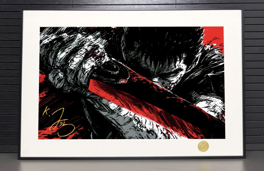 H2工作室 《格斯》劍風傳奇烙印勇士烙印戰士Berserk裝飾畫 