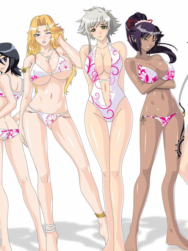 星空《比基尼死神女團》動漫裝飾畫 