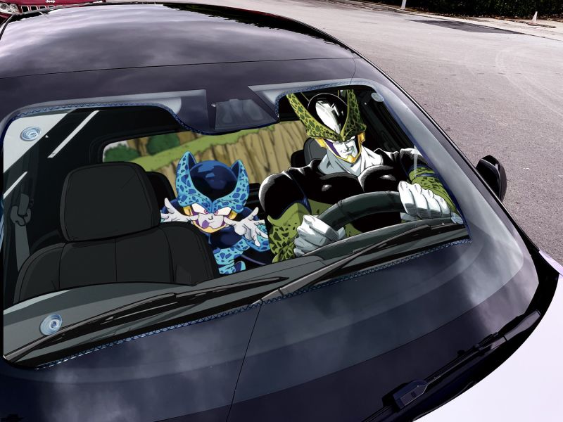 千鳥社《汽車前擋遮陽-普烏和沙魯》龍珠 