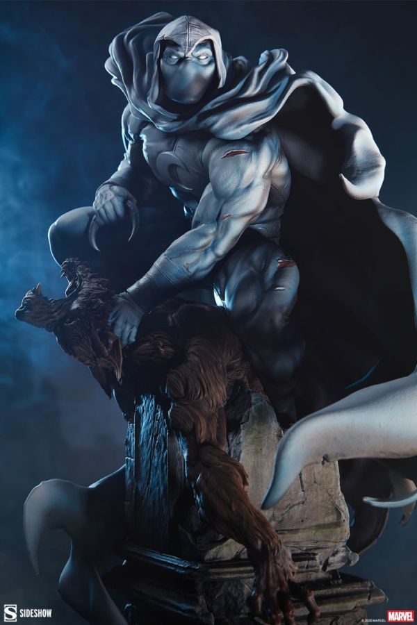 正版授權 Sideshow 60cm 漫威 Moon Knight 月光騎士 