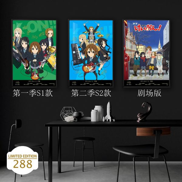 千鳥社《輕音少女》聲優裝飾畫 