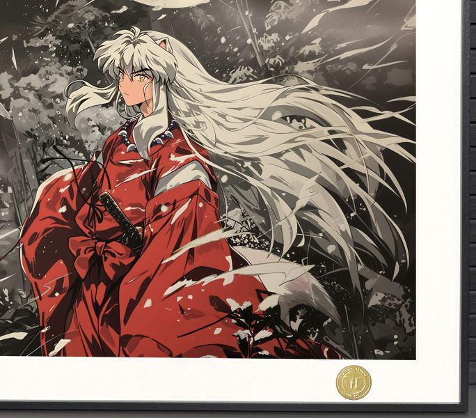 H2工作室 《犬夜叉》殺生丸戈薇桔梗裝飾畫 