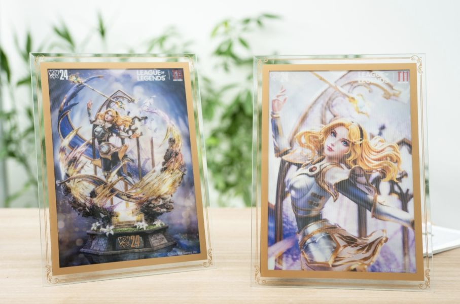 正版授權 英雄聯盟 × 集美殿堂 2024英雄聯盟全球總決賽 光輝女郎 拉克絲 
