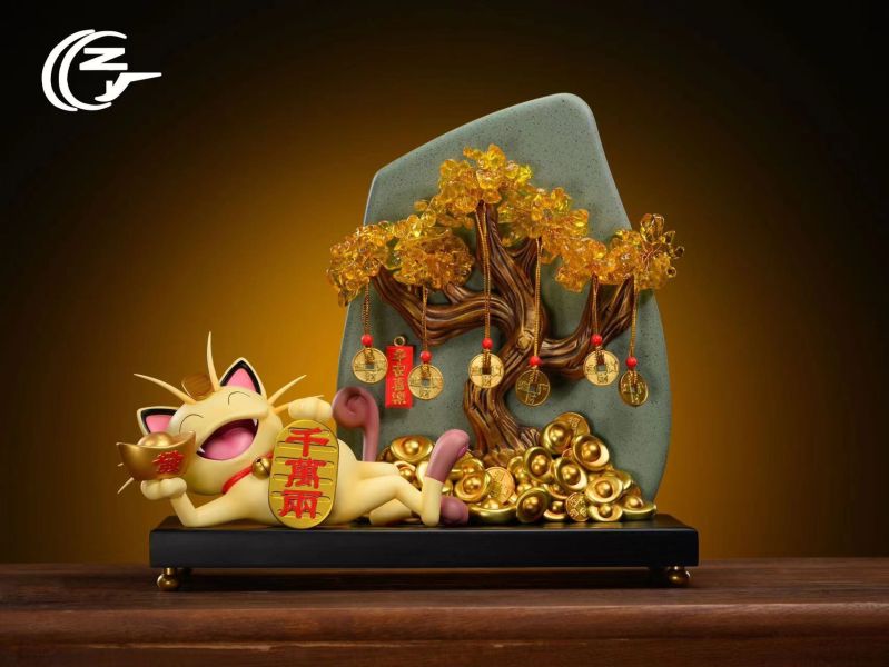 ZG Studios 發財樹招財喵喵 