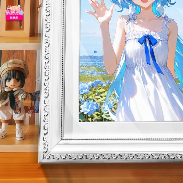 阿喵畫社 花海芙寧娜 珍珠款館藏級精裱畫 