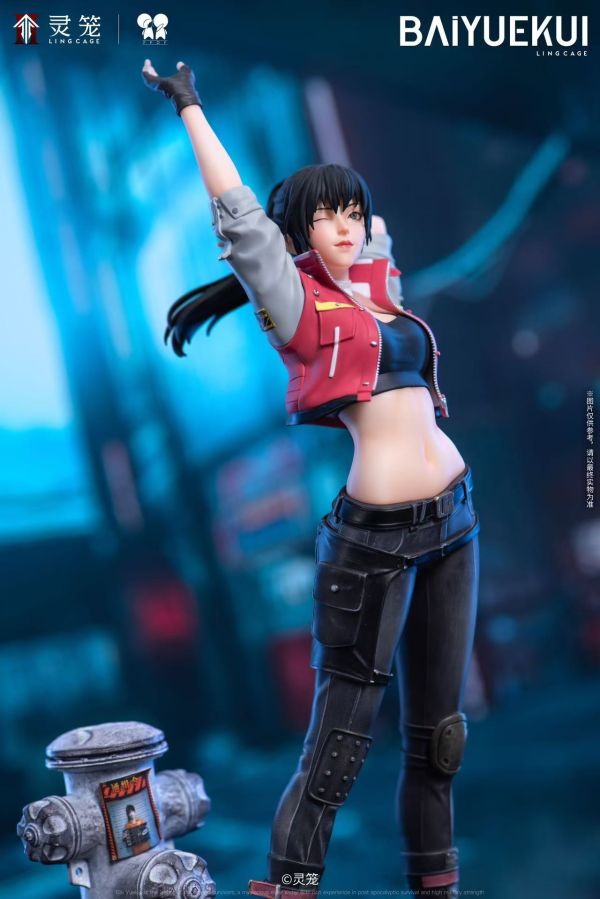 正版授權 PPDFX 《靈籠》白月魁-機車服Ver. 