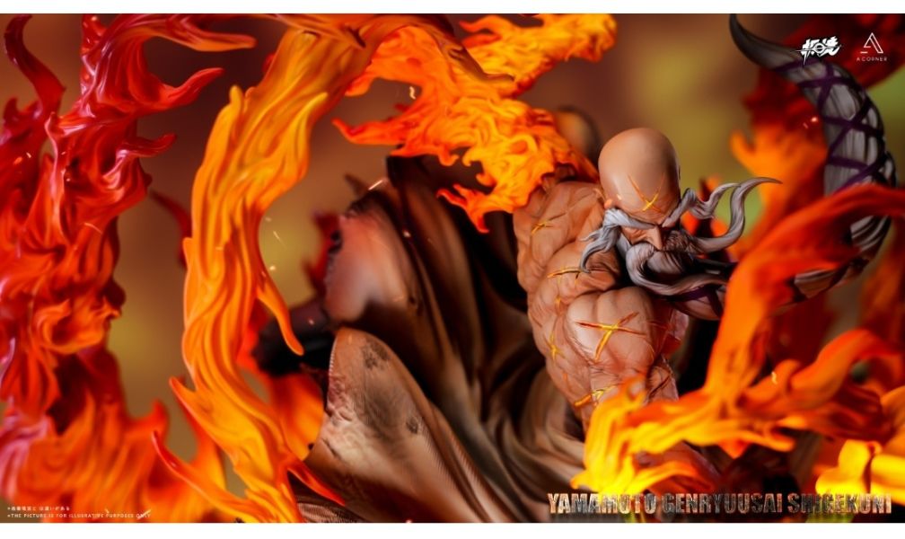 極境&AC STUDIO 收藏級雕像系列-火拳雙骨老頭 