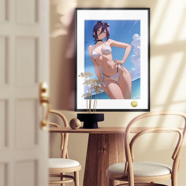 皇呱《比基尼蕾塞》電鋸人蕾塞篇Reze裝飾畫 