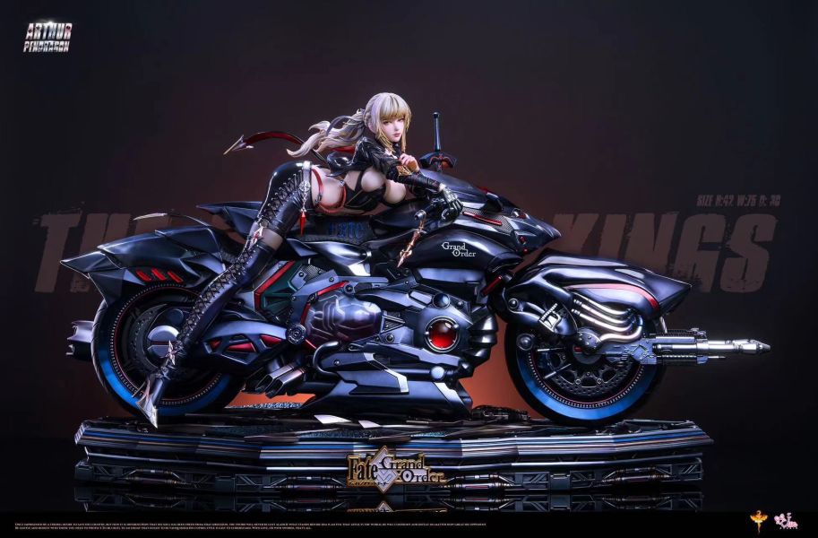 【補款】DT&UME-Studios 黑Saber 機車摩托 阿爾託莉雅 吾王 第四款1/4五王共鳴 