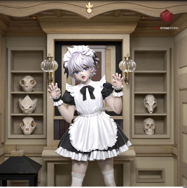 紅石REDstone 3週年限定款 奇犽·揍敵客黑胡桃木座櫃 