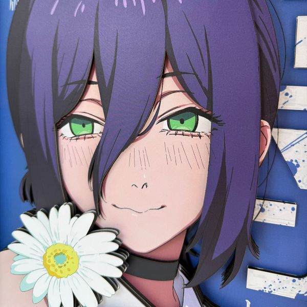 凹凸PANDA 鏈鋸人ChainsawMan蕾塞C款手工立體裝飾畫 