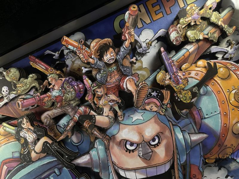 Kaitouken Koubou ONEPIECE We Are Eternal 立體裝飾畫 