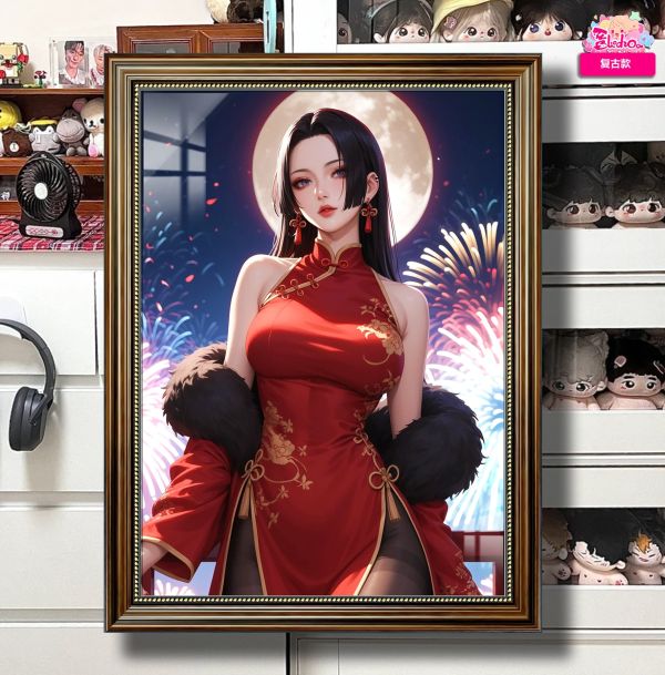 阿喵畫社 新年女帝超清裝飾畫 