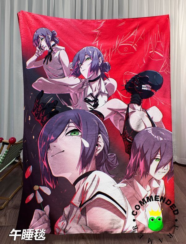 皇呱《帥氣女人BOOM》電鋸人蕾塞炸彈惡魔裝飾畫 