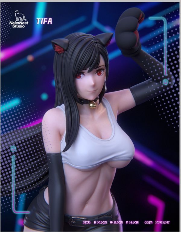 NekoNest Studio Tifa貓女郎 1/6雕像 