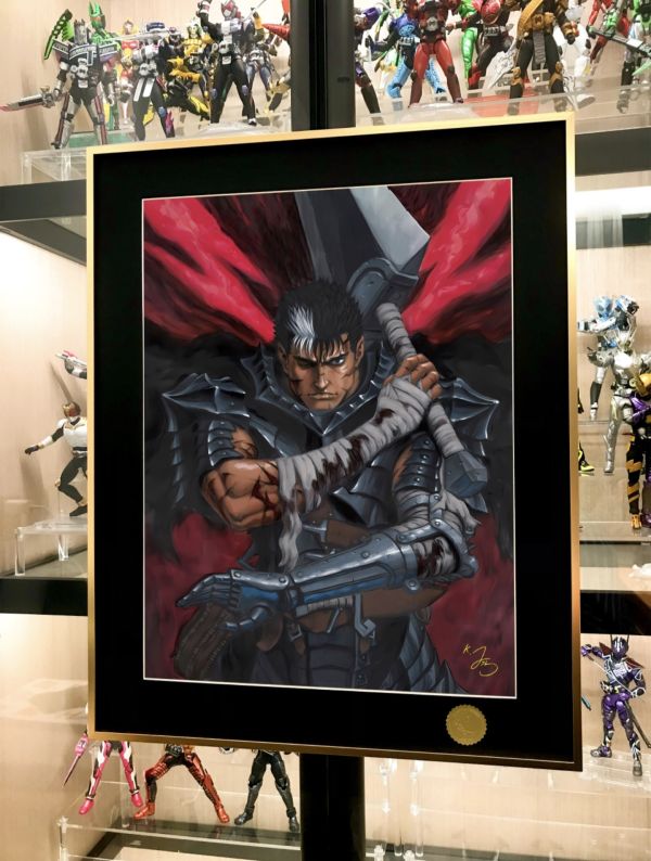 星空工作室 《劍風傳奇烙印戰士》三浦建太郎烙印勇士Berserk格斯裝飾畫 