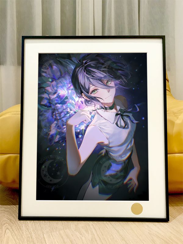 星空《花之蕾塞》電鋸人reze鏈鋸人蕾塞篇裝飾畫 