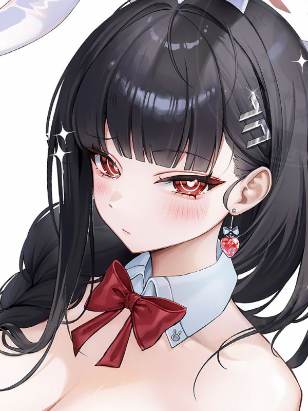 星空《白衣莉音》蔚藍檔案調月莉央裝飾畫 