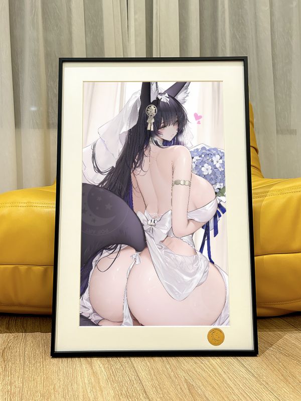 星空《鮮花武藏》碧藍航線Musashi遊戲動漫裝飾畫 