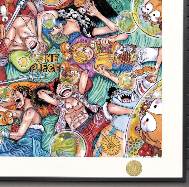 H2工作室《午睡草帽團》海賊王裝飾畫 