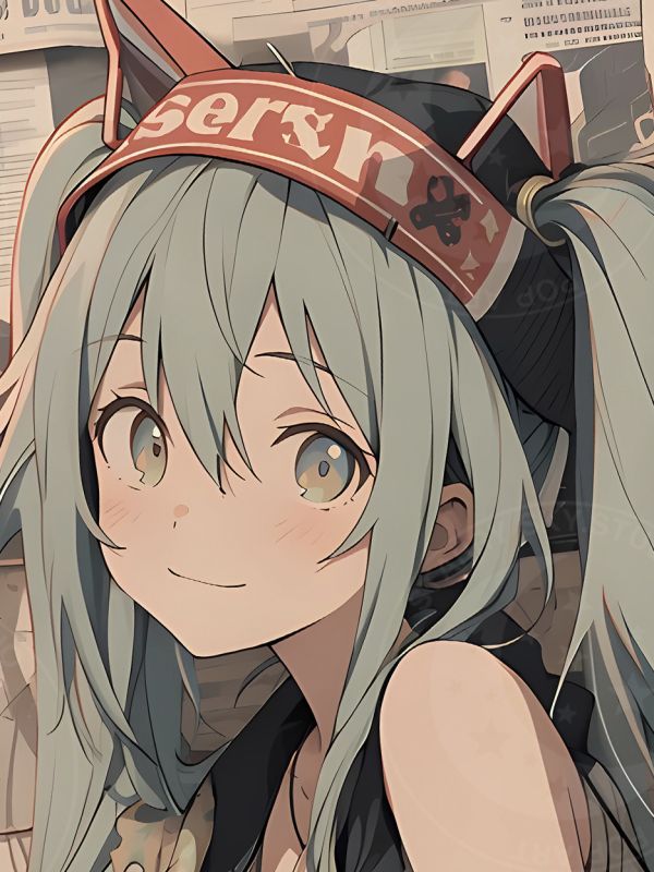 星空《港風初音》初音未來Miku公主殿下裝飾畫 