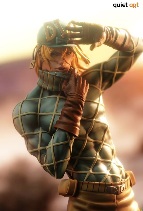Quiet Art JoJo羣星系列第一彈 jojo7飆馬野郎（SBR)）迪亞哥·布蘭度 