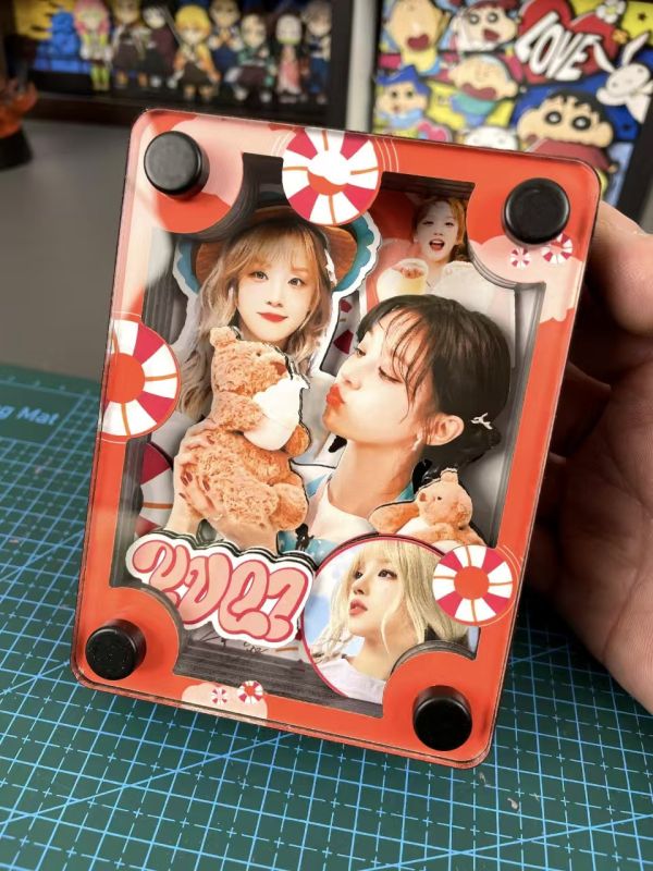 萌萌匠 宋雨琦女團高清寫真亞克力方磚應援周邊 