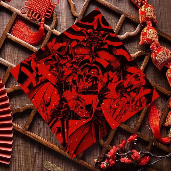 千鳥社《遊戲王春聯》武藤遊戲海馬青眼白龍王樣社長蛇年二次元對聯 