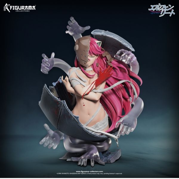 正版授權 石油廠Figurama《妖精的旋律》Elfen Lied 露西Lucy 1/4胸像 