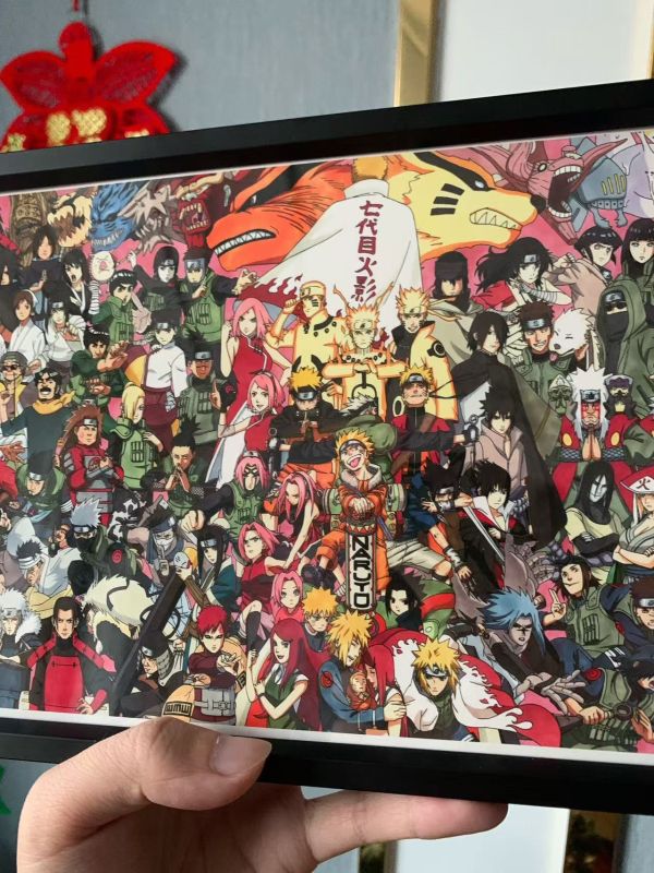 田哥繪工作室 火影全家福復刻畫 