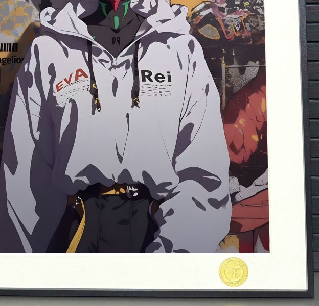 H2工作室《塗鴉綾波麗》新世紀福音戰士EVA裝飾畫 