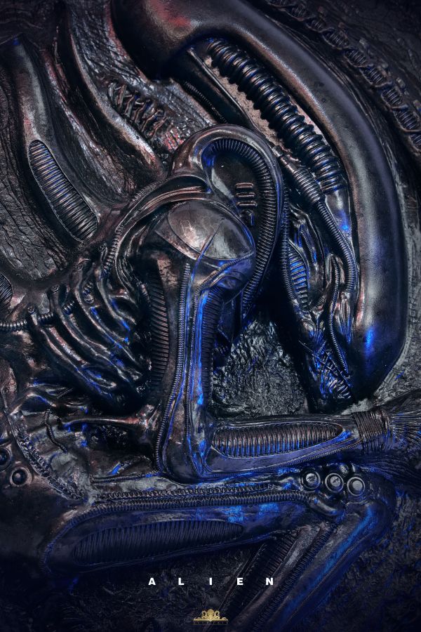 Deep Tale工作室 Alien Big Chap 3D Wall Art 