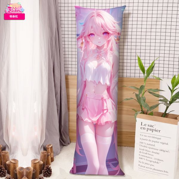 阿喵畫社 賽博粉 八重神子裝飾畫 