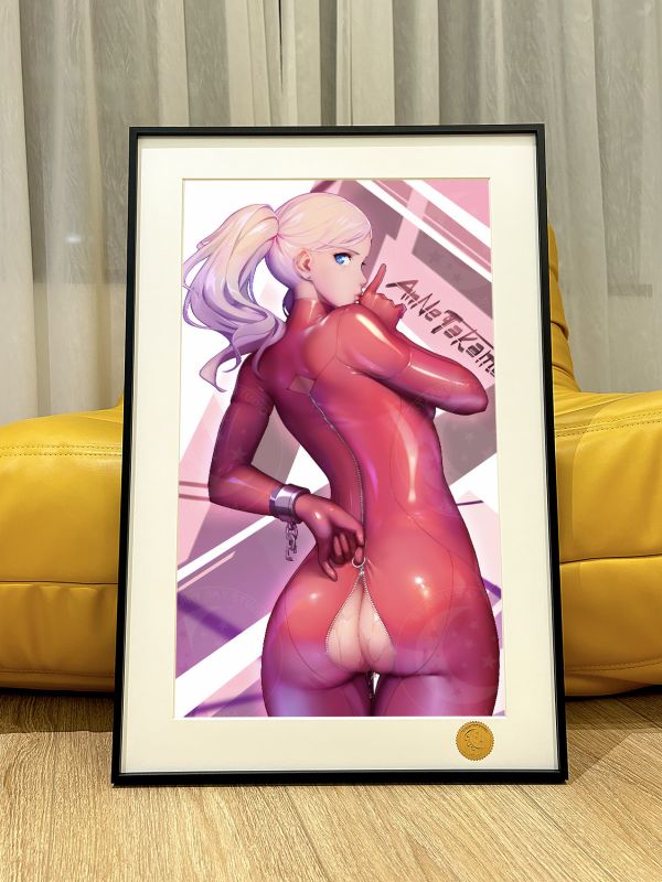 星空《皮衣高卷杏》PANTHER女神異聞錄裝飾畫 