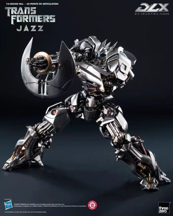 正版授權 Threezero 19cm DLX 變形金剛 爵士 