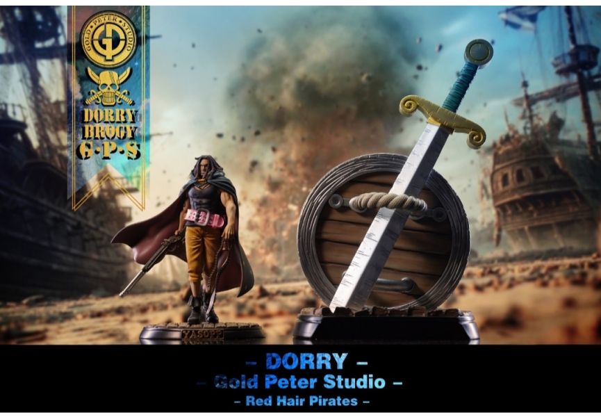 GP（GOLD PETER） 四皇團紅髮海賊團第七款&第八款-青鬼東利&紅鬼布洛基 