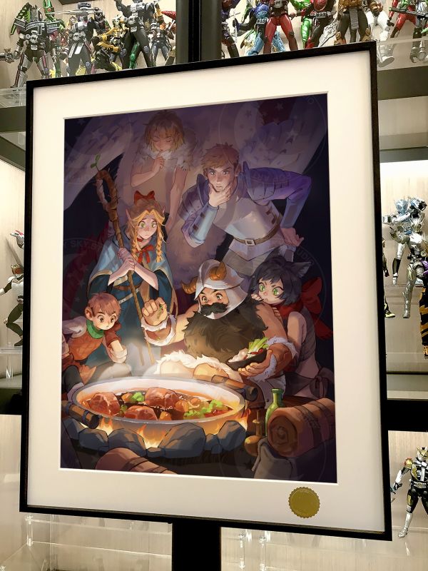 星空《迷宮料理》迷宮飯萊歐斯瑪露西爾法琳裝飾畫 