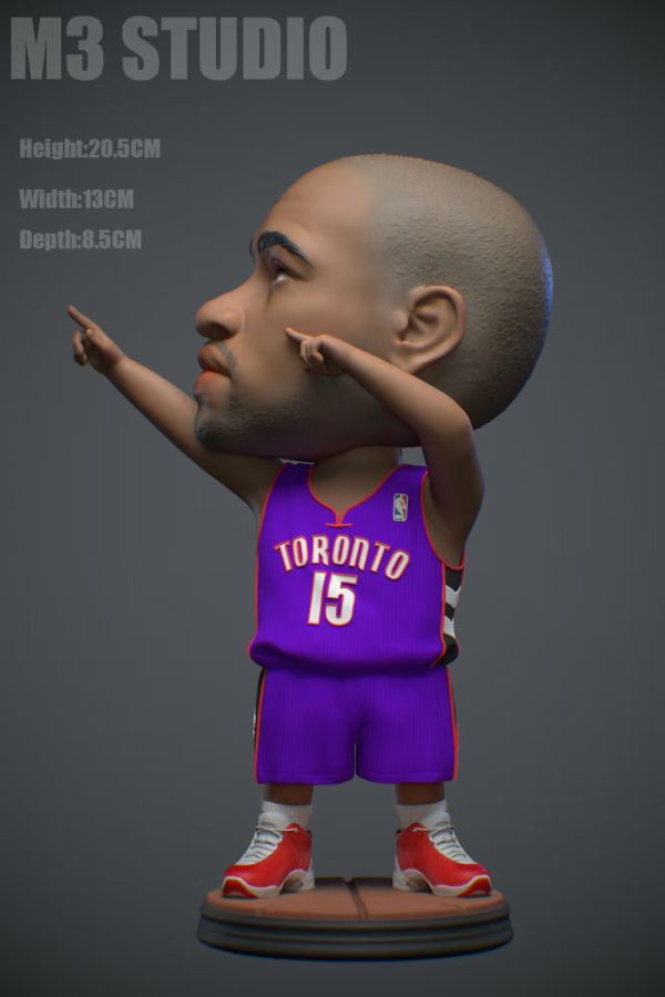 【補款】M3工作室 Q版文斯卡特 NBA雕像 
